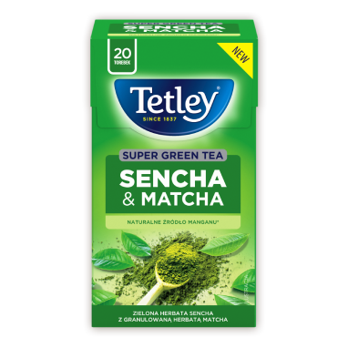 Tetley Super Green SENCHA&MATCHA