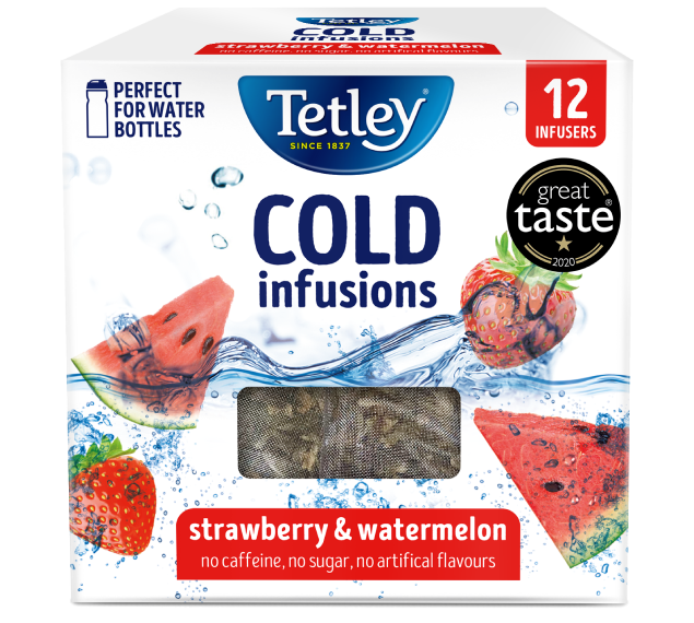 Tetley Cold Infusions Truskawka i Arbuz