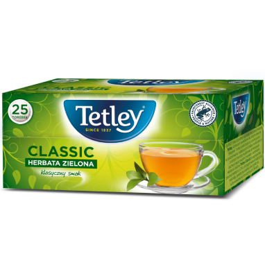 Tetley Classic Zielona 25