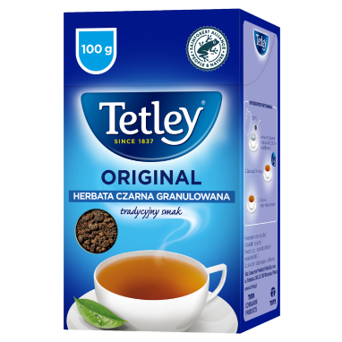 Tetley Original Czarna Granulowana 100g